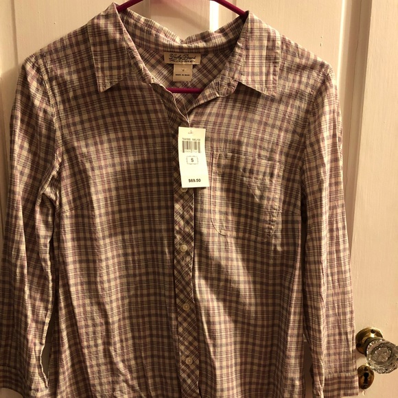 Lucky Brand new plaid button down - Picture 2 of 3
